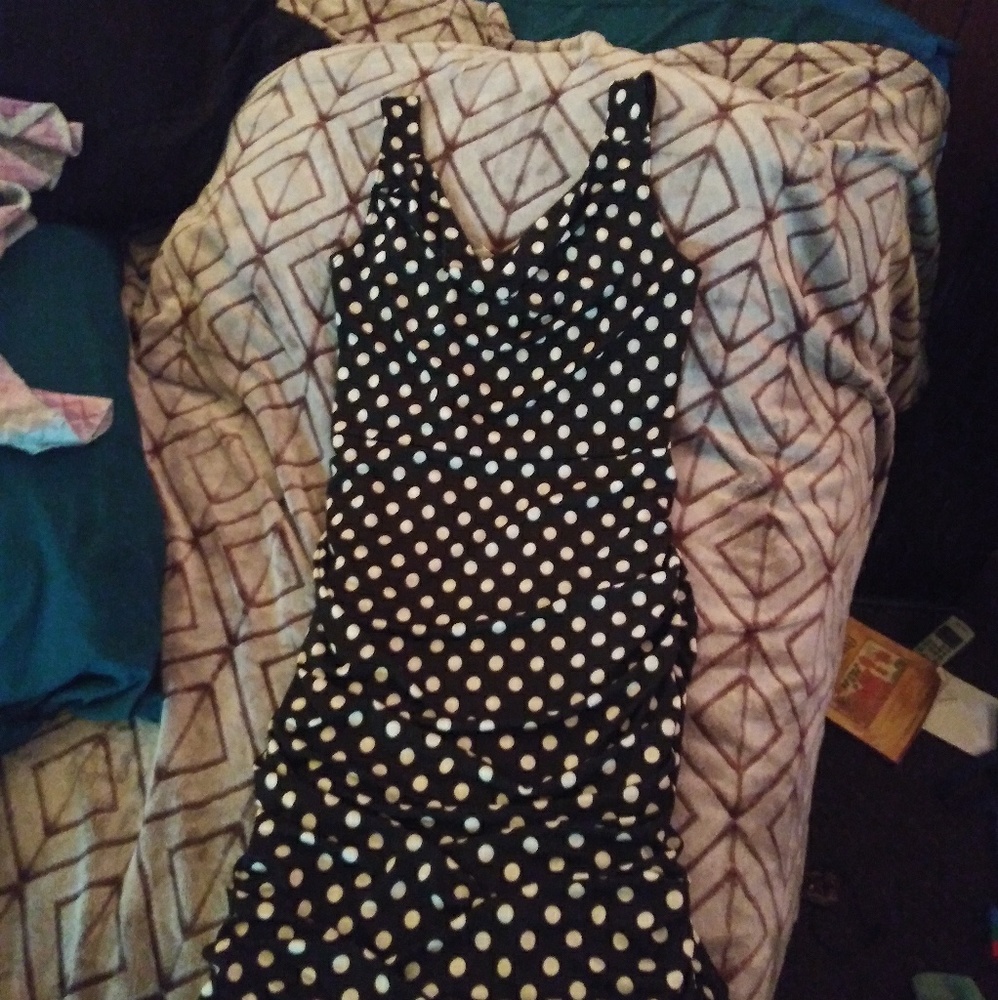Star Vixen P/S Polka Dot Bodycon Dress